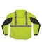 Ergodyne Jacket, Sherpa; Polyester, Class 2 Type R, Lime, S 8275 - alternate 6
